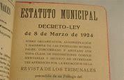 Estatuto Municipal 1924